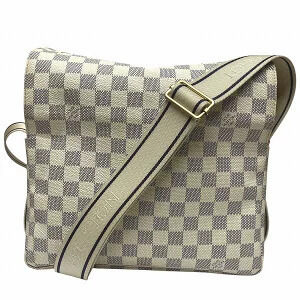 Louis Vuitton Bag Messenger Naviglio White Damier Azur Shoulder